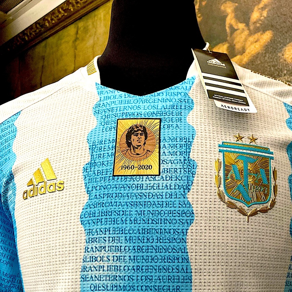 Adidas Argentina Messi Maradona Timeless Jersey World Cup  🇦🇷🏆⚽️